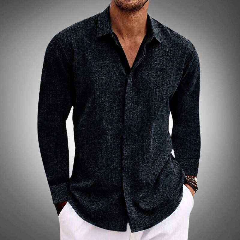 Camisole classique pour homme avec boutons d'esthétique atemporelle