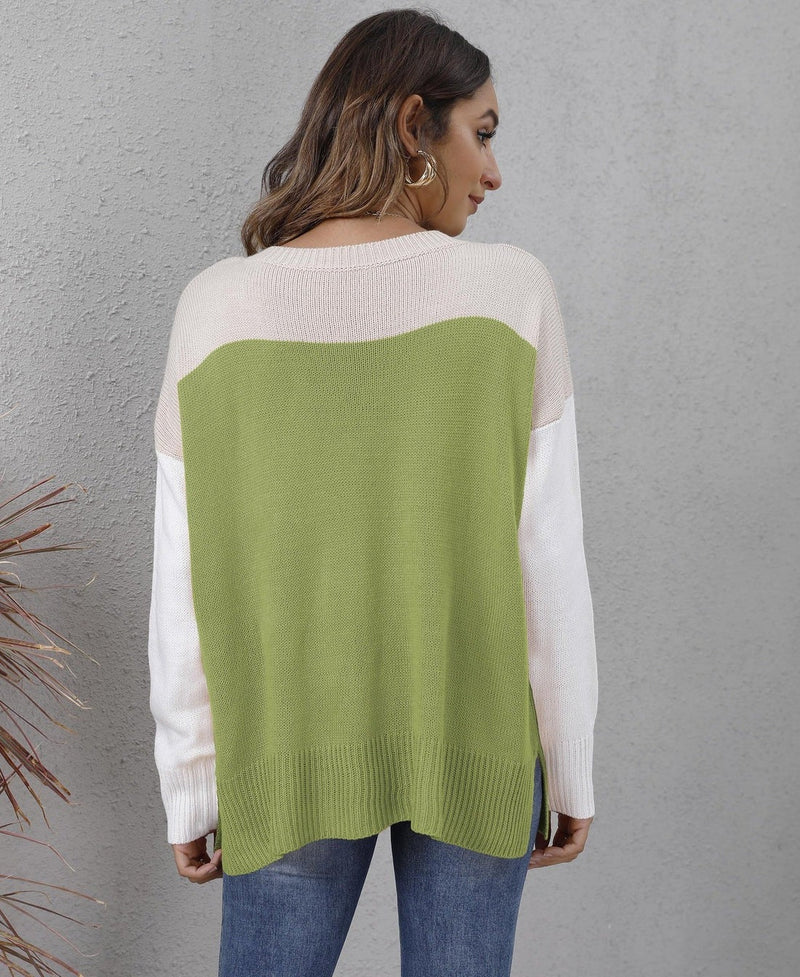 Pull élégant à manches longues pour femmes - Emily pour un look élégant