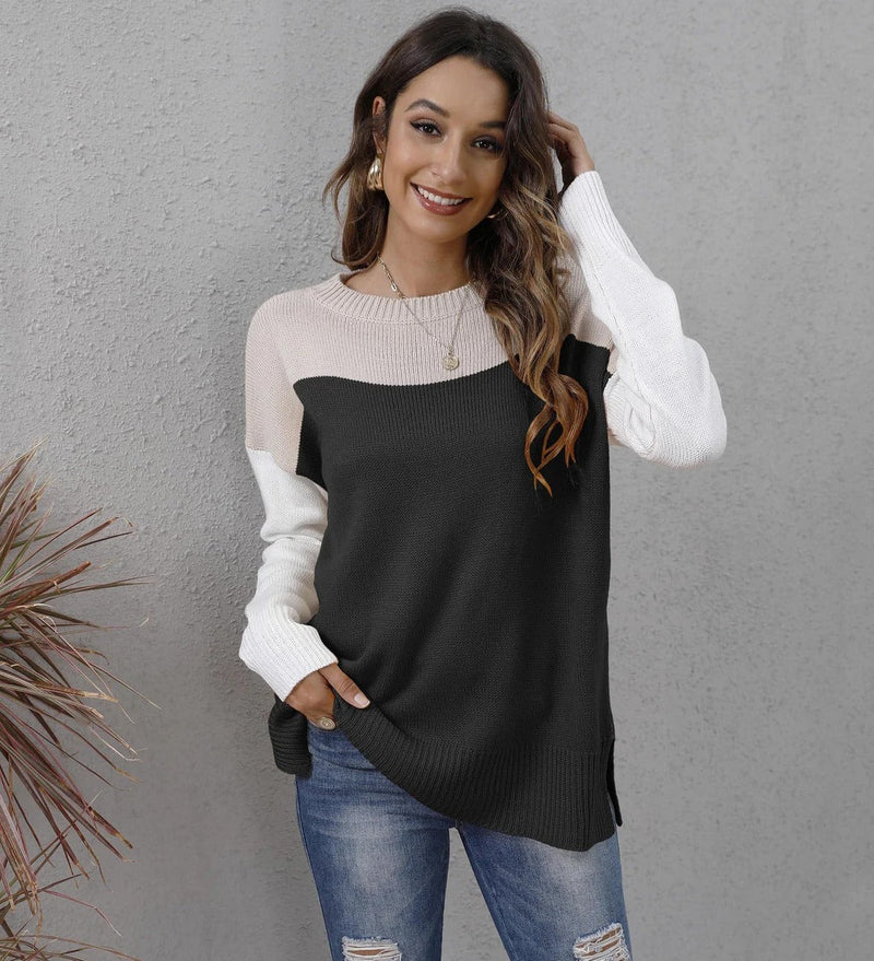 Pull élégant à manches longues pour femmes - Emily pour un look élégant