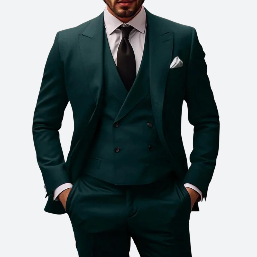 Luca | Costume 3 pièces élégant pour homme pour un look stylé