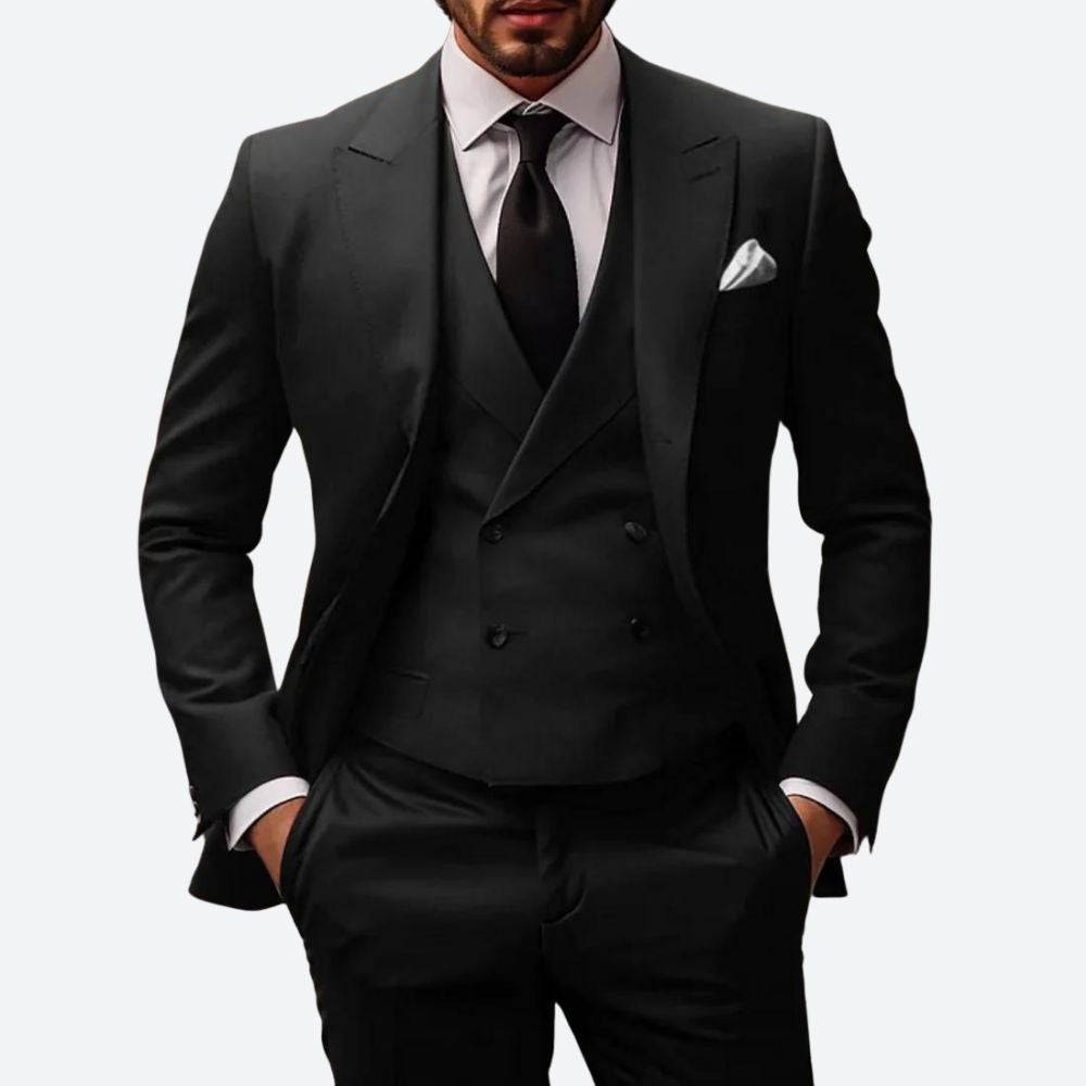 Luca | Costume 3 pièces élégant pour homme pour un look stylé