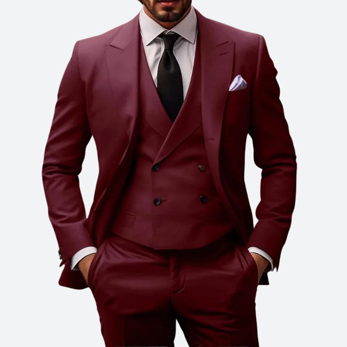 Luca | Costume 3 pièces élégant pour homme pour un look stylé
