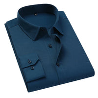 Chemise élégante pour homme à manches longues avec poche