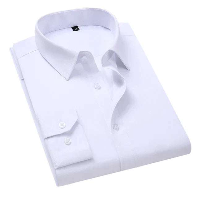 Chemise élégante pour homme à manches longues avec poche