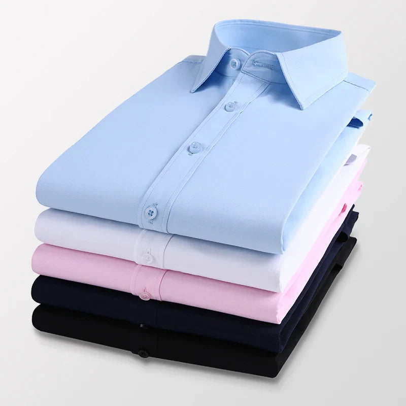Chemise élégante pour homme à manches longues avec poche