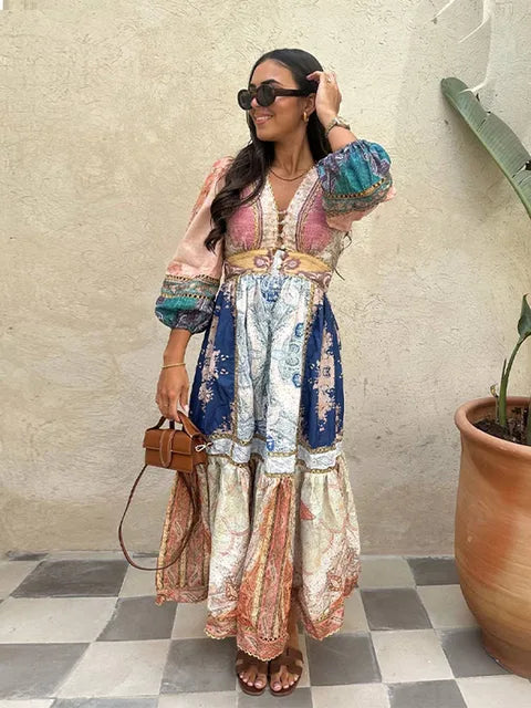 Robe Angela Boho Maxi et Mini - Élégante et confortable pour toutes les occasions
