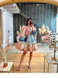 Robe Angela Boho Maxi et Mini - Élégante et confortable pour toutes les occasions