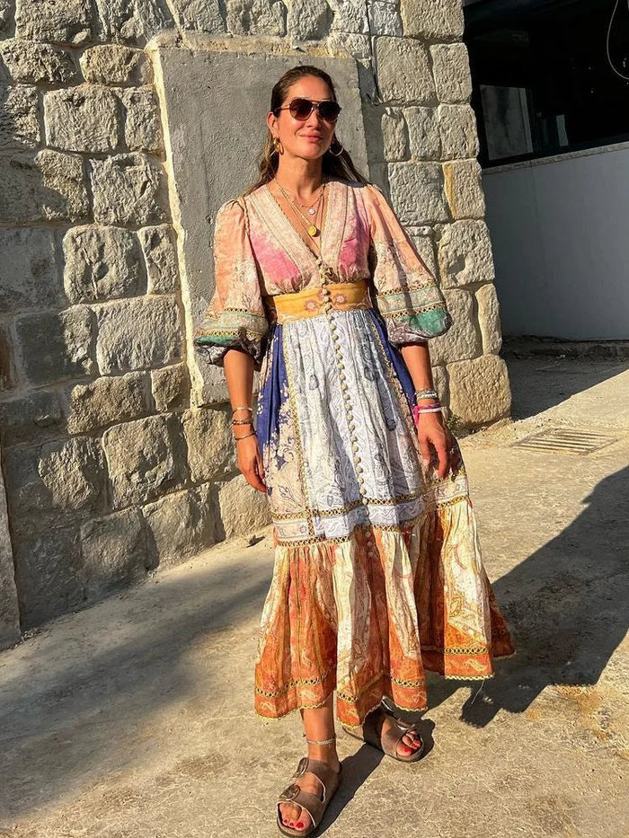 Robe Angela Boho Maxi et Mini - Élégante et confortable pour toutes les occasions