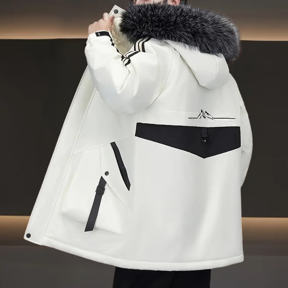 ANDON - Manteau d'hiver stylé et décontracté pour femmes et hommes