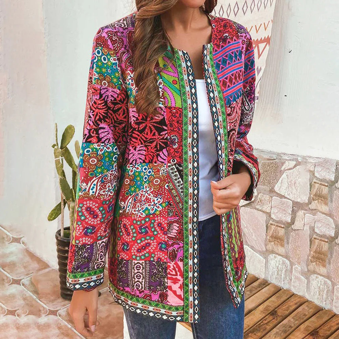 Sally - Cardigan long pour femme, chic et élégant, pour un look sophistiqué