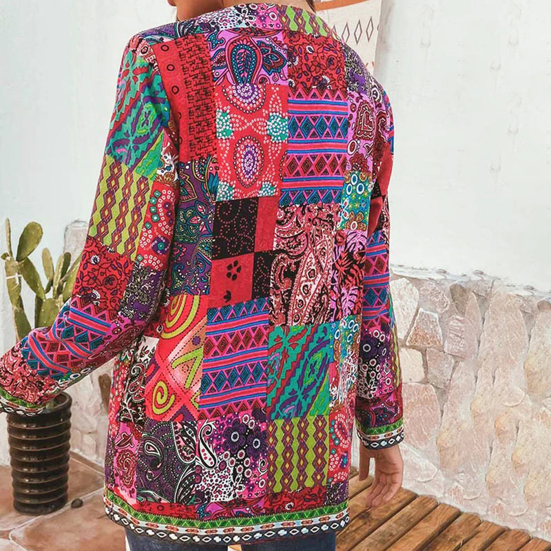 Sally - Cardigan long pour femme, chic et élégant, pour un look sophistiqué