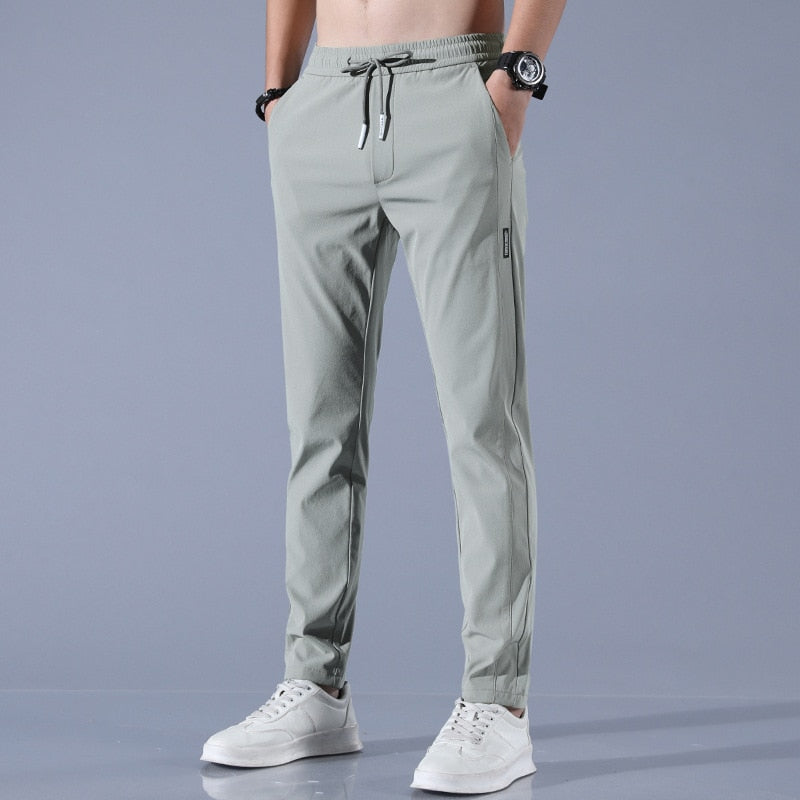 Pantalon chino pour homme - Élégant et léger, confortablement extensible