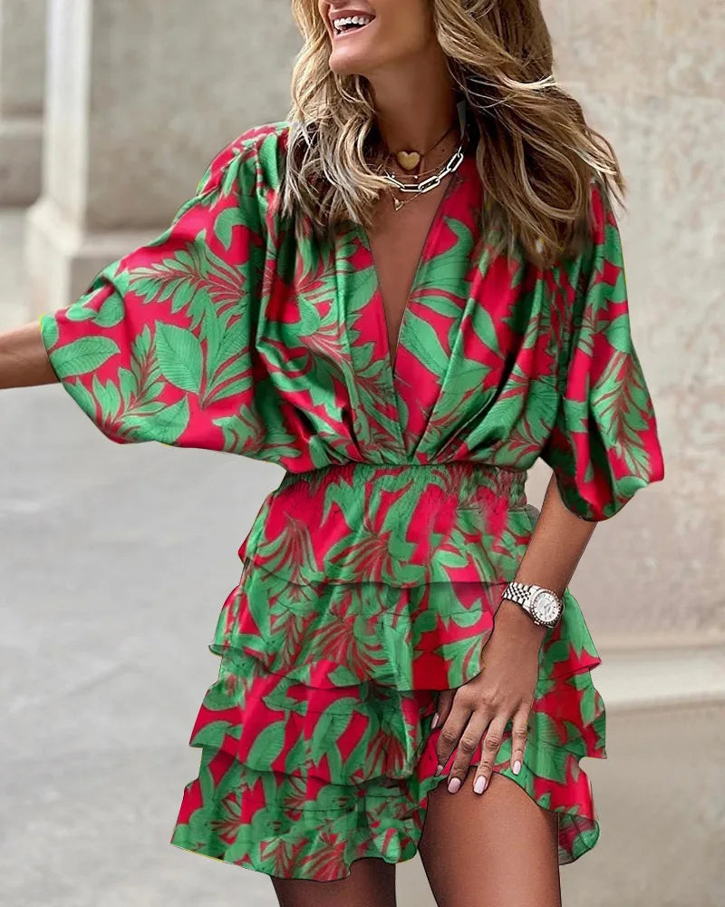Robe élégante à motif tendance - Gail