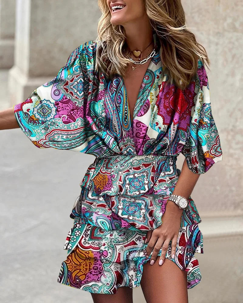 Robe élégante à motif tendance - Gail