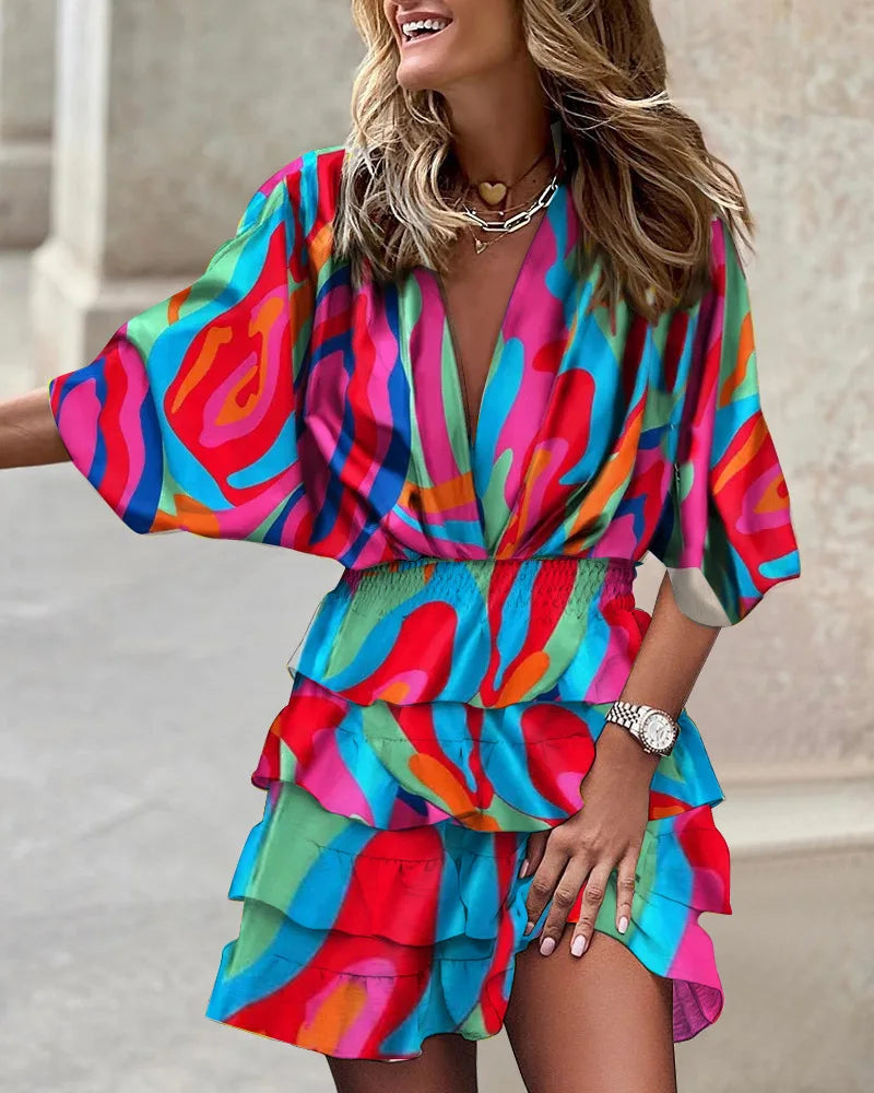 Robe élégante à motif tendance - Gail