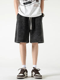 Pantalon de corps décontracté pour homme - Capacité d'allongement - Composition en coton et fibre noire - Élasticité - Longueur jusqu'à la cheville