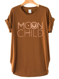 T-shirt oversize Moon Child - Style décontracté et tendance