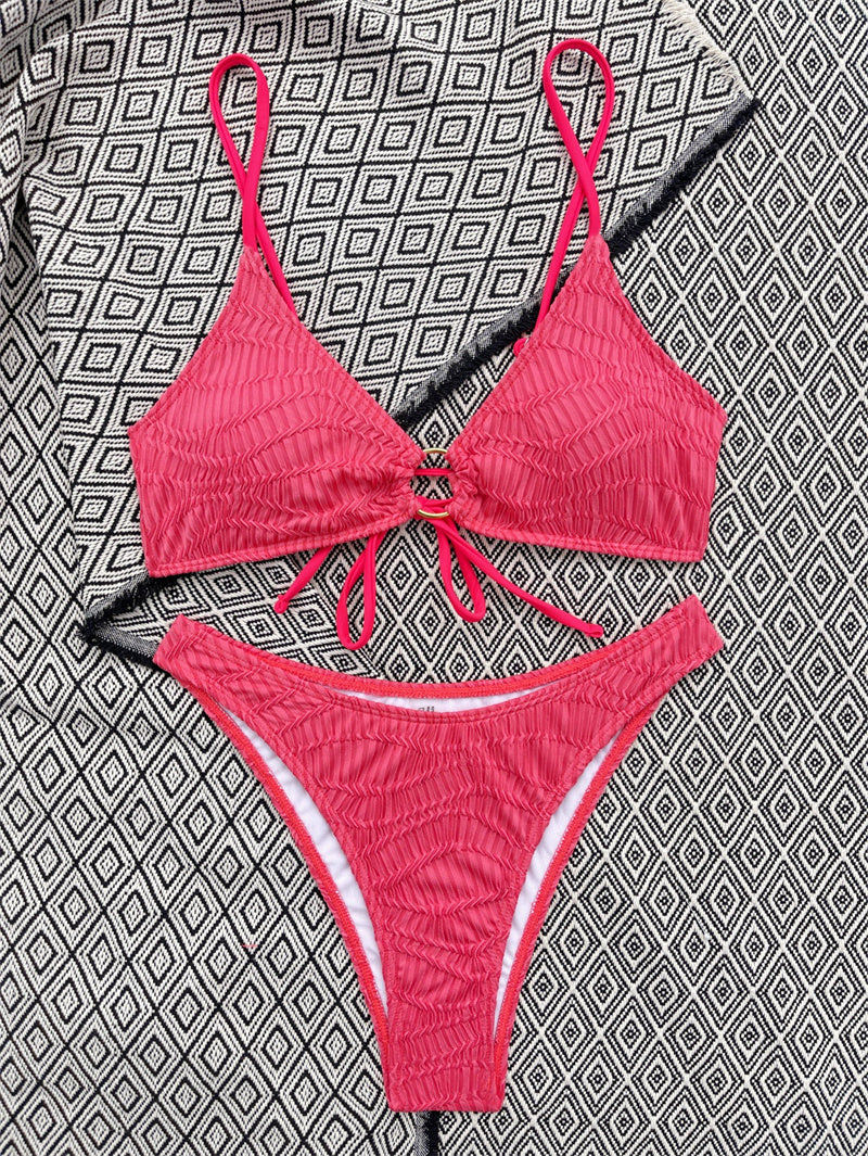 Anneau de déclaration pour femmes - Bikini élégant et tendance