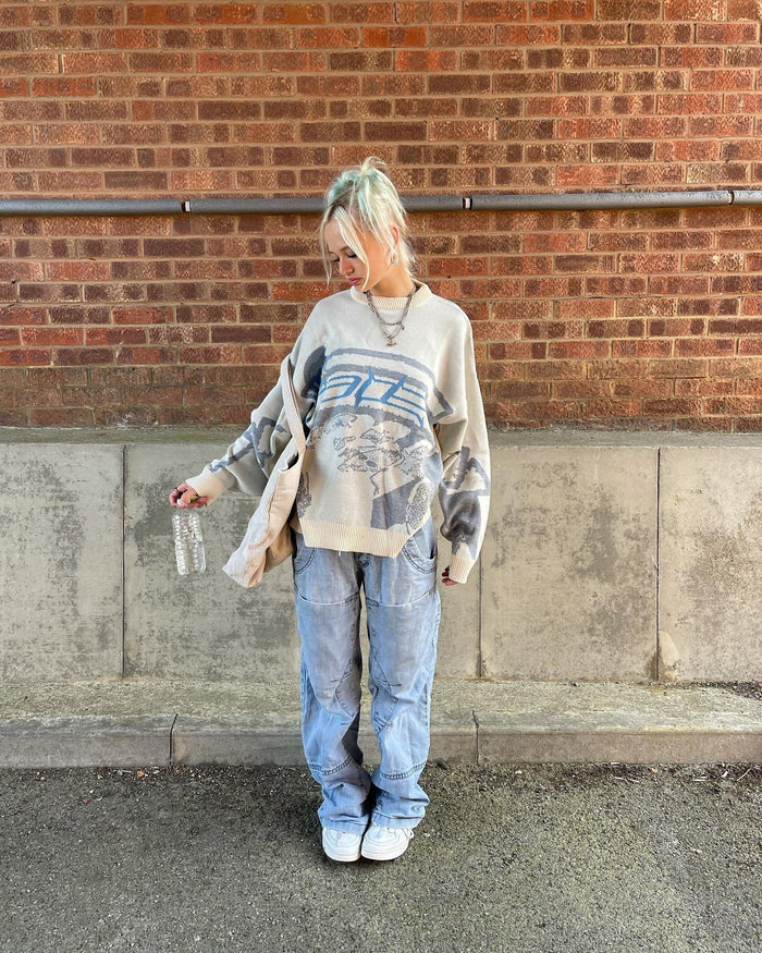 Pull surdimensionné style streetwear pour femmes - Salud