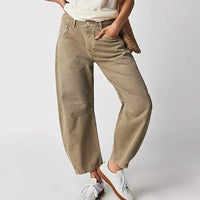 Pantalon large élégant et souple - Pantalon décontracté pour femmes à la pointe de la mode