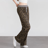 Pantalon de luxe à imprimé léopard pour un confort et un style ultimes