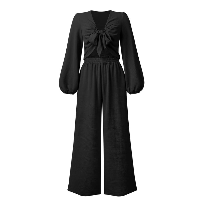 Ensemble d'été deux pièces - Vêtements élégants et confortables pour l'été