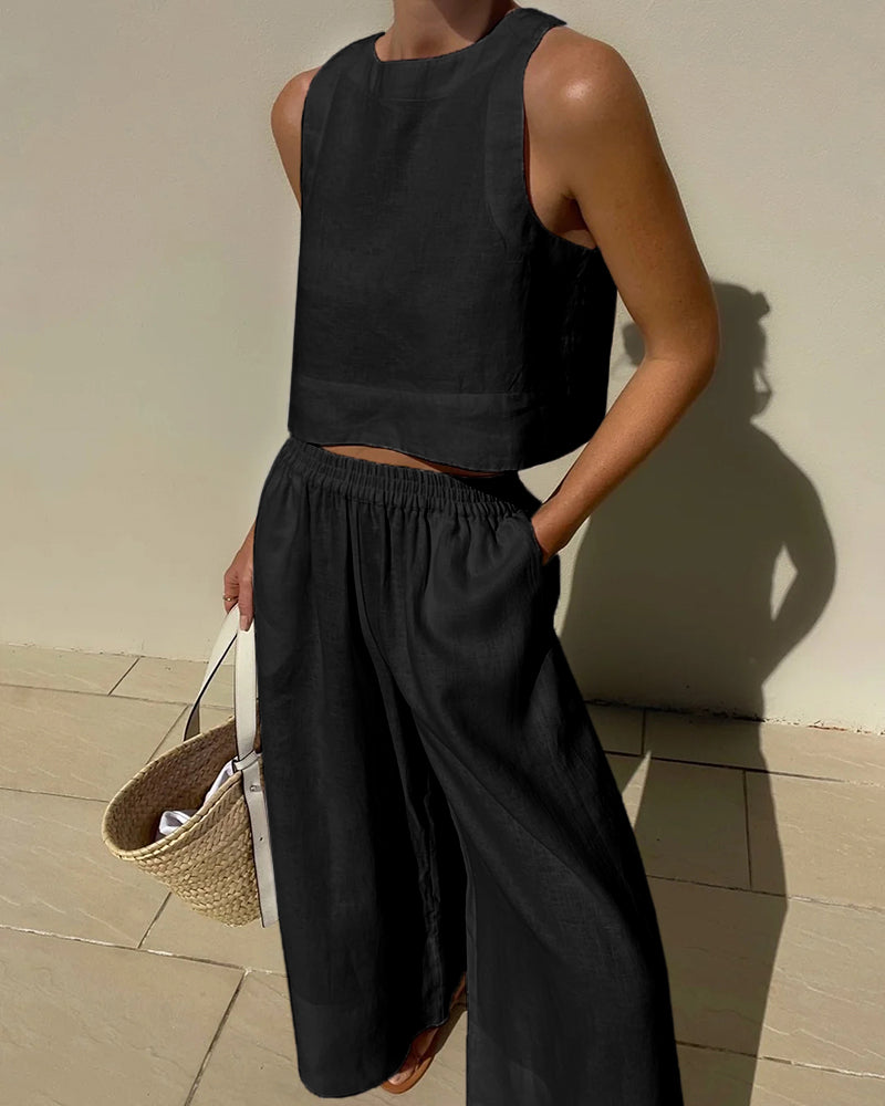 Luna | Ensemble deux pièces élégant pour femmes pour un look stylé