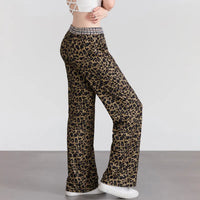 Pantalon de luxe à imprimé léopard pour un confort et un style ultimes