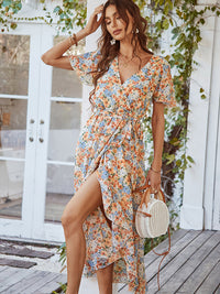Robe florale bohème élégante - Fleur pour un style unique