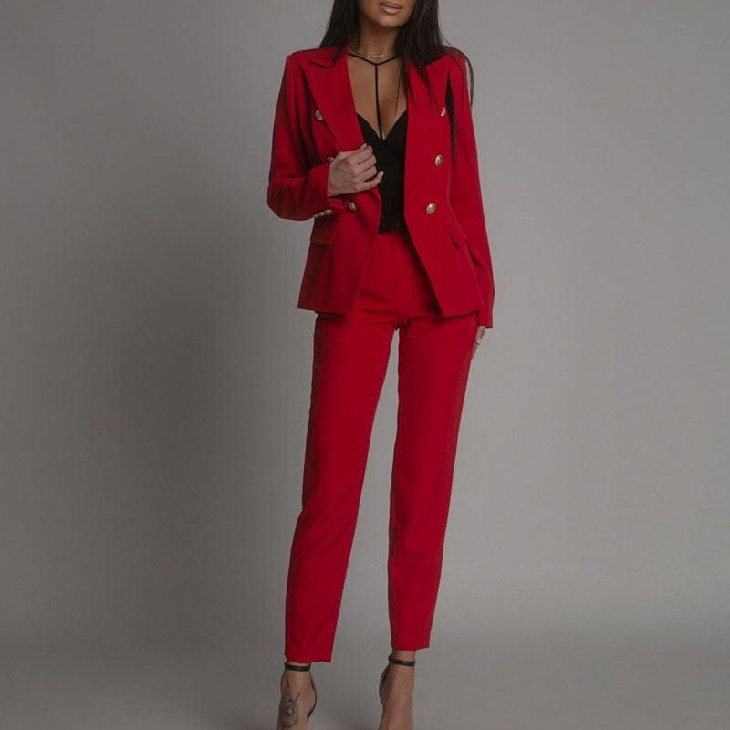 Naomi - Robe midi chic avec une élégante encolure en V pour un look élégant