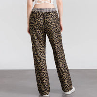 Pantalon de luxe à imprimé léopard pour un confort et un style ultimes