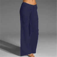 Pantalon décontracté pour femmes - Pantalon confortable et léger avec une coupe décontractée et des poches pratiques pour tous les jours
