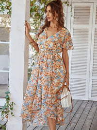 Robe florale bohème élégante - Fleur pour un style unique