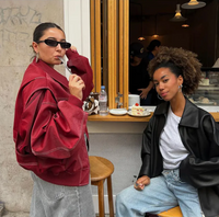 Flavie™ Veste en cuir