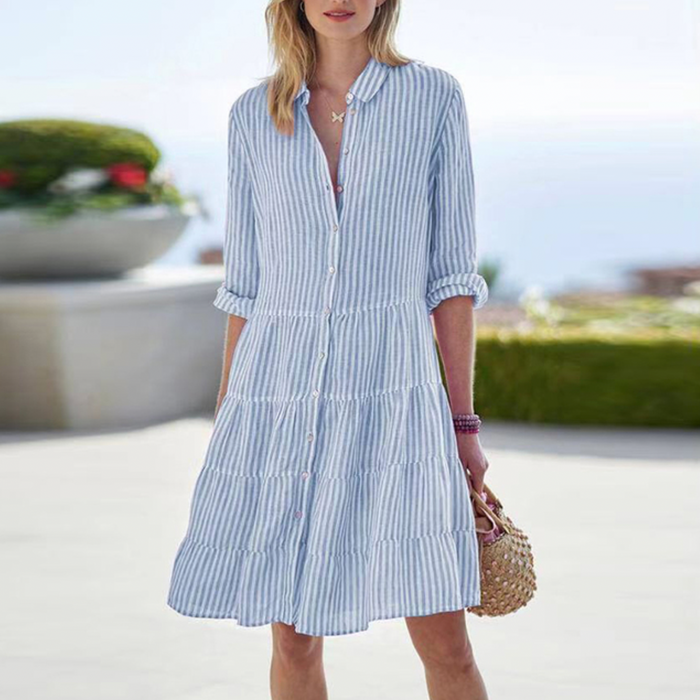 Robe d'été Emilia stylée et respirante pour un look élégant