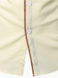 Chemise décontractée pour homme à manches longues et respirante