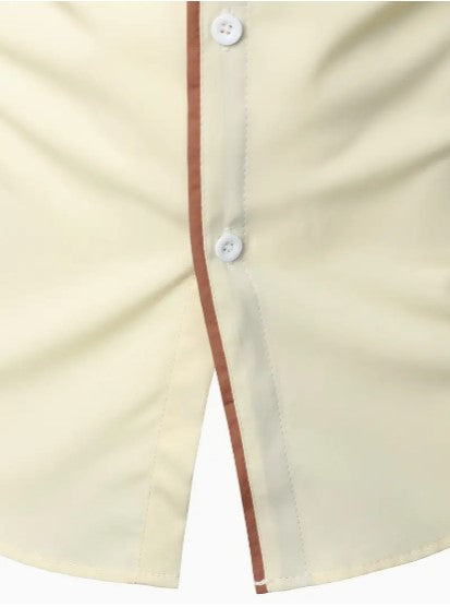Chemise décontractée pour homme à manches longues et respirante