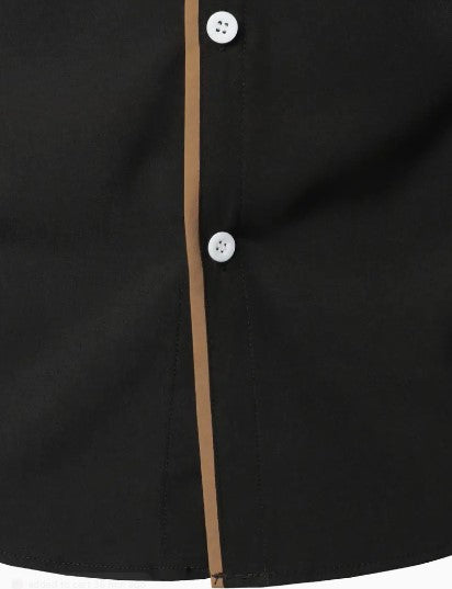Chemise décontractée pour homme à manches longues et respirante