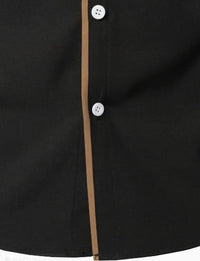 Chemise décontractée pour homme à manches longues et respirante