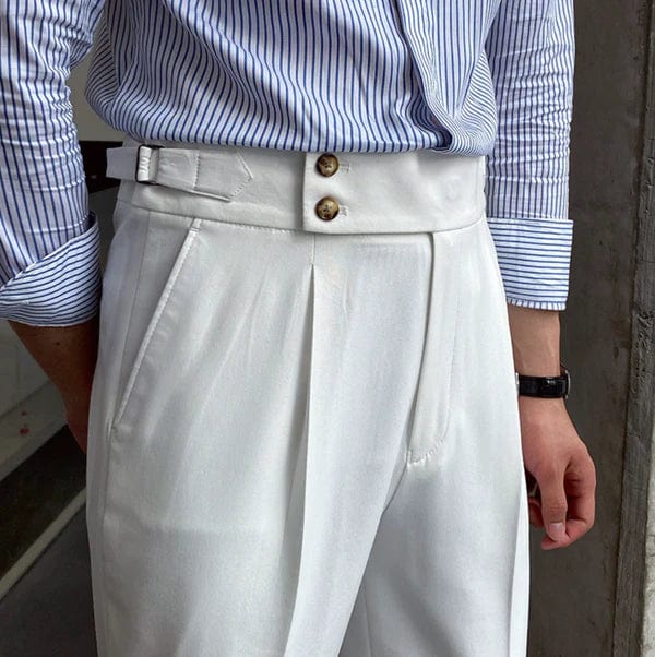 Nouveau pantalon britannique ajustable - Adam pour une coupe parfaite