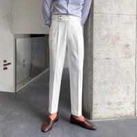 Nouveau pantalon britannique ajustable - Adam pour une coupe parfaite