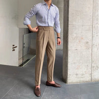 Nouveau pantalon britannique ajustable - Adam pour une coupe parfaite