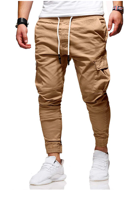 Pantalon cargo élégant pour homme avec taille élastiquée confortable - Hayes