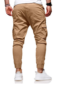 Pantalon cargo élégant pour homme avec taille élastiquée confortable - Hayes