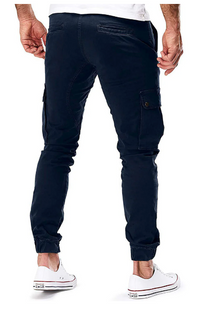 Pantalon cargo élégant pour homme avec taille élastiquée confortable - Hayes