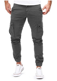 Pantalon cargo élégant pour homme avec taille élastiquée confortable - Hayes