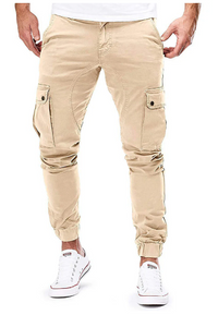 Pantalon cargo élégant pour homme avec taille élastiquée confortable - Hayes