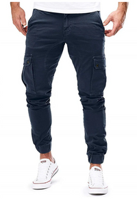 Pantalon cargo élégant pour homme avec taille élastiquée confortable - Hayes