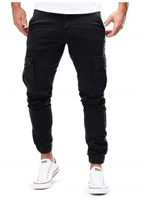 Pantalon cargo élégant pour homme avec taille élastiquée confortable - Hayes