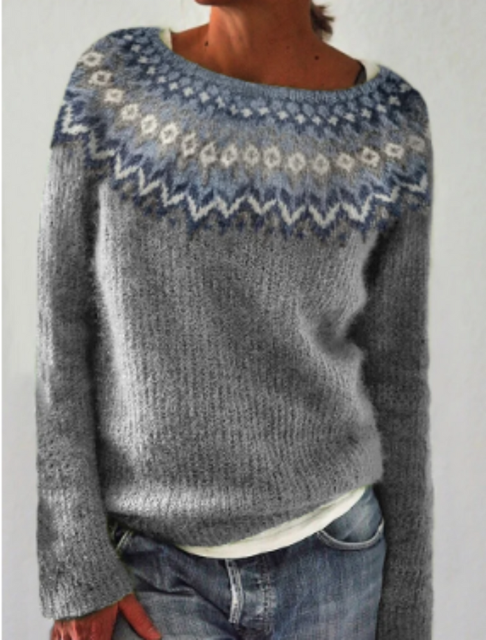 Pull élégant en maille pour femmes, taille Presley